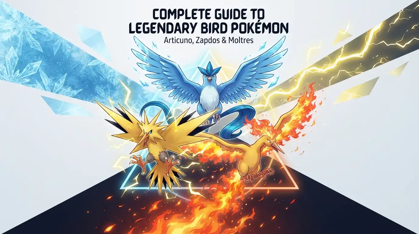 A Legendary Bird Pokémon: Complete Guide to Legendary Bird Pokémon